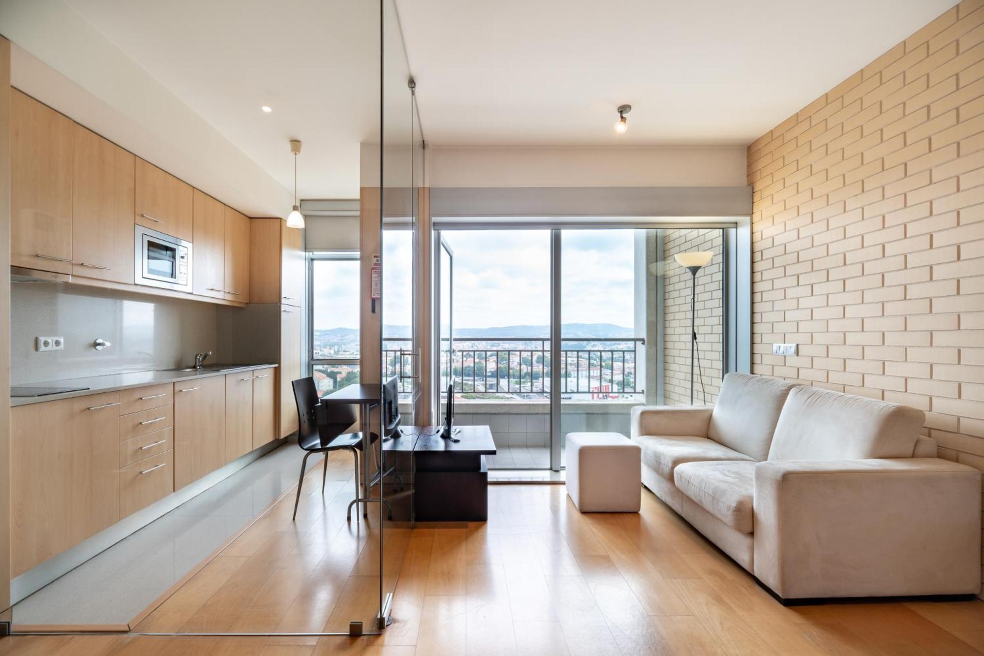 Viva Stadium Residence Studios Porto Luaran gambar
